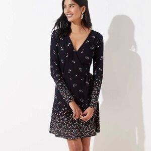 NWT Floral Loft Wrap Dress XXS Petite